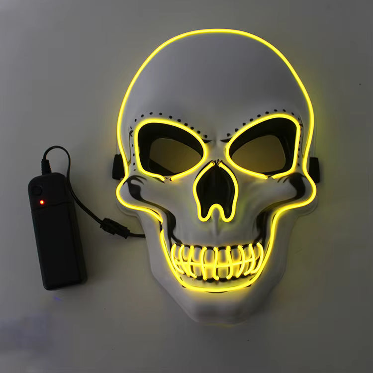 HALLOWEEN SKULL LED MASK