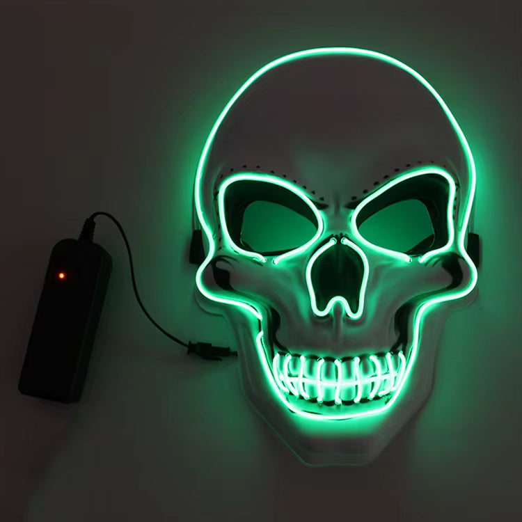 HALLOWEEN SKULL LED MASK