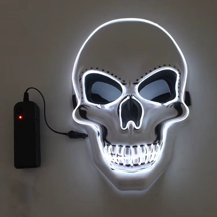 HALLOWEEN SKULL LED MASK