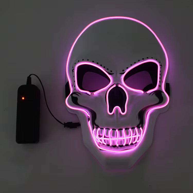 HALLOWEEN SKULL LED MASK
