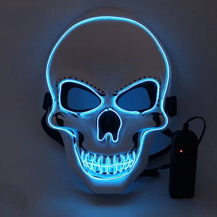 HALLOWEEN SKULL LED MASK